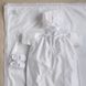 Нарядная крестильная рубашка для девочки Таинство ANGELSKY, AN1302, 0-3 мес (56 см), 0-3 мес