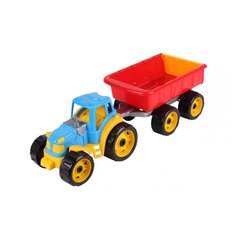 Трактор игрушечный с прицепом ТехноК 3442TXK (Multicolor), ROY-3442TXK(Multicolor)