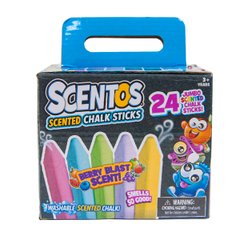 Набор ароматных цветных мелков для рисования Scentos ЯРКОЕ ЛЕТО, Kiddi-40079, 3 - 16 лет, 3-16 лет