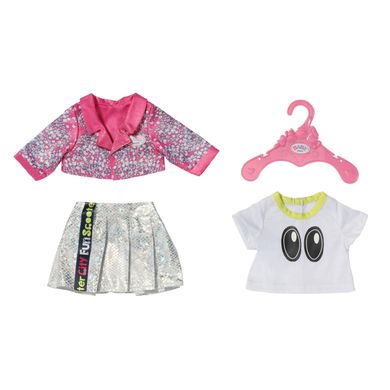 Набор одежды для куклы BABY BORN Zapf ПРОГУЛКА ПО ГОРОДУ, Kiddi-830222, 3 - 10 лет, 3-10 років