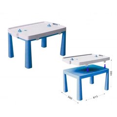 Пластиковий стіл з насадкою для аерохоккея Doloni, TS-121172