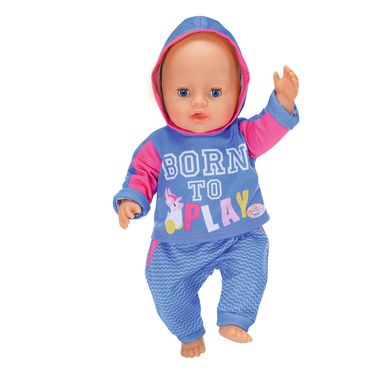 Набір одягу для ляльки BABY BORN Zapf СПОРТИВНИЙ КОСТЮМ ДЛЯ БІГУ, Kiddi-830109-2, 3 - 10 років, 3-10 років