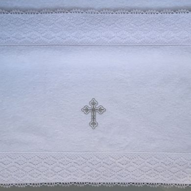 Махровое полотенце для крещения ANGELSKY, AN2713, один размер, один размер
