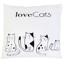 Подушка "Love cats", 127597, один розмір