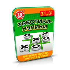 Магнитная игра YAGO Yago КРЕСТИКИ-НОЛИКИ, Kiddi-40110, 3 - 16 лет, 3-16 лет