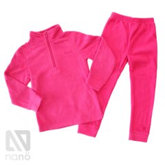 Костюм флісовий: джемпер + штани-штані NANO, F14 UW 600 Virtual Pink, 3 роки (97 см), 3 роки