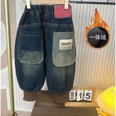 Джинсы для мальчика утепленные About's CHB-10633, 110 см, 5 лет (110 см)