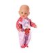 Одяг для ляльки - Комбінезон, Baby Born, 828250, 3-12 років