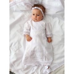 Хрестильна сукня для дівчинки Софія, AN3202, 0-3 міс (56 см), 0-3 міс