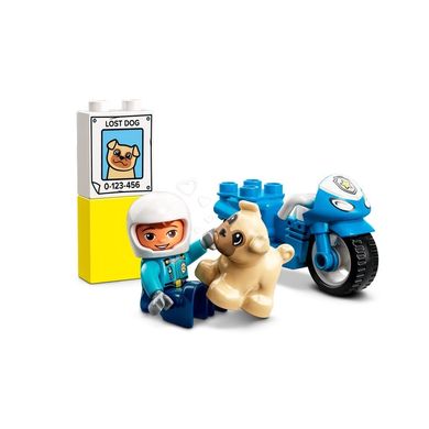 Конструктор LEGO® Поліцейський мотоцикл, 10967