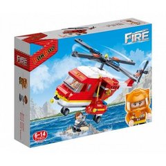 Конструктор BanBao "Пожарные: Вертолет" (306 деталей), TS-177646