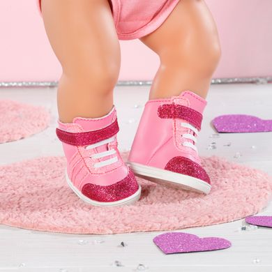 Взуття для ляльки BABY BORN Zapf РОЖЕВІ КЕДИ, Kiddi-833889, 3 - 10 років, 3-10 років