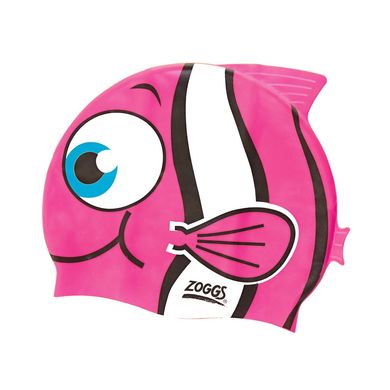 Шапочка для плавания Junior Character Silicone Cap - Goldfish by ZOGGS, ZOGGS-302731, 6-12 лет, 6-12 лет