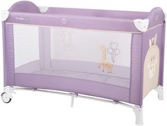 Кровать-манеж FreeON Balloon giraffe Purple, SLF-45838, 0-4 года
