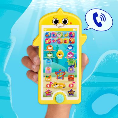 Интерактивная музыкальная игрушка BABY SHARK серии "BIG SHOW" - МИНИ-ПЛАНШЕТ, Kiddi-61445, 2 - 6 лет, 2-6 лет
