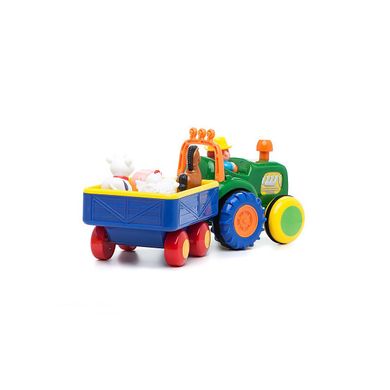 Игрушка на колесах - Трактор с трейлером, 024753, 1-4 года