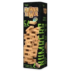 Настільна гра Danko Toys "Number Tower" (рос), TS-131695