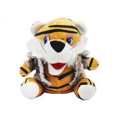 М'яка іграшка "Тигр у кожуху" рудий, 172843, один розмір
