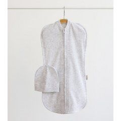 Евро пеленка на молнии с шапочкой "Strip" MagBaby 107374, 0-3 мес, 0-3 мес