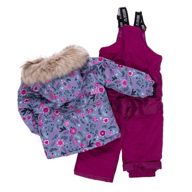 Комплект зимовий: куртка і напівкомбінезон NANO, F20M290-FadedDenim-Purple, 24 міс (84-94 см), 18 міс (86 см)