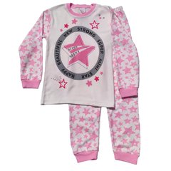 Пижама для девочки В звезды SUPERMINI, 4390-pink, 6 лет (116 см), 6 лет (116 см)