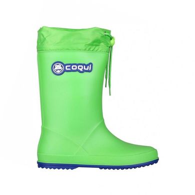 Гумові чоботи Coqui Rainy Collar, 8509-Lime-Roya, 30, 30