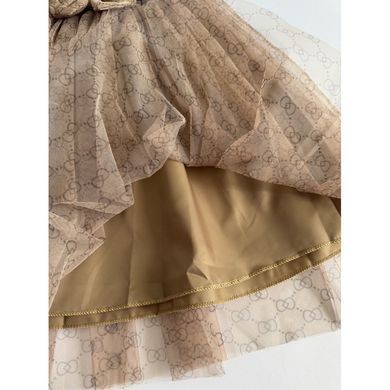 Платье для девочки с бантиком CHB-10854, 110 см, 5 лет (110 см)