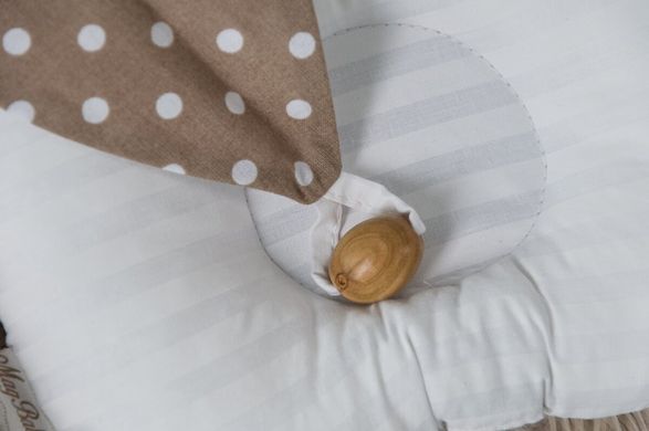 Дитяча подушка-гризушка Заячі вушка MagBaby, 130200, один розмір, один розмір