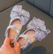 Туфли нарядные для девочек с блестками CHB-20509, CHB-20509, 21, 21