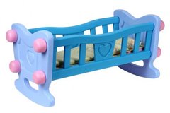 Кроватка для куклы "Технок" (голубая), 35771, один размер