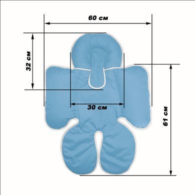 Універсальна підкладка Ontario Linen Baby Protect WP, один розмір, один розмір