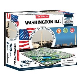 Объемный пазл "Вашингтон, США", 1000 элементов 4D Cityscape, 40018
