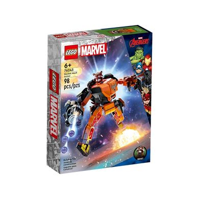 Конструктор LEGO Робоброня Енота Ракеты, 76243, 6-12