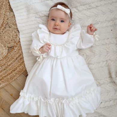 Платье на крещение девочки "Грейс" ANGELSKY, AN7302, 4 года (104 см), 4 года (104 см)