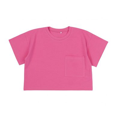 Костюм для дівчинки (футболка та шорти), КС781-syp-300, 122 см, 7 років (122 см)