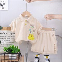 Летний костюм для мальчика Bear & Cool CHB-10855, 110 см, 5 лет (110 см)