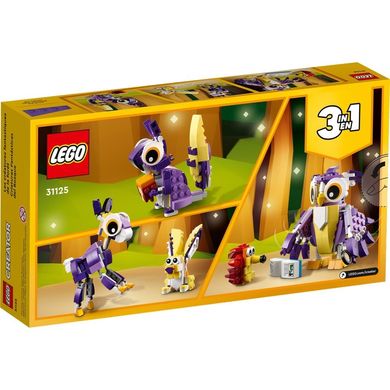 Конструктор LEGO® Фантастичні лісові істоти, 31125