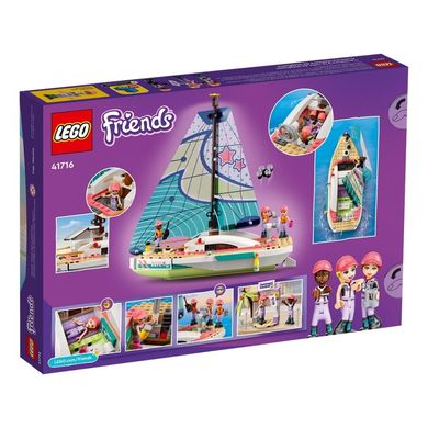 Конструктор LEGO® Пригоди Стефані на вітрильному човні, 41716