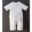 Крестильный костюм для мальчика Серебро ANGELSKY, AN3811, 0-3 мес (56 см), 0-3 мес