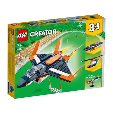 Конструктор LEGO® Сверхзвуковой самолет, 31126