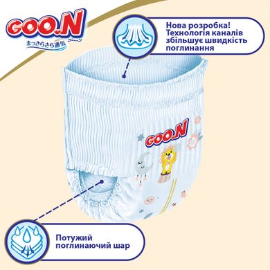 Трусики-подгузники GOO.N Premium Soft для детей 9-14 кг, Kiddi-863228, 9-14 кг, 9-14 кг