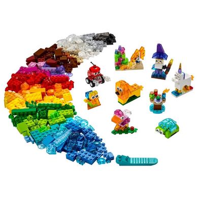 Конструктор LEGO Прозрачные кубики для творчества, 11013, 4-8 лет