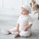 Стильный крестильный костюм для мальчика Артур ANGELSKY, 0-3 мес (56 см), 0-3 мес