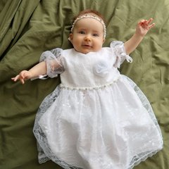 Нарядное платье для девочки "Николь" ANGELSKY, AN7702, 0-1 мес (56 см), 0-1 мес
