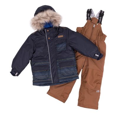 Комплект зимовий (куртка і напівкомбінезон) NANO, F18 M 283 Navy, 4 роки (104 см), 4 роки (104 см)