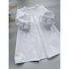 Рубашка крестильная "Небесная" Angelsky, AN6202, 0-1 мес (56 см), 0-1 мес