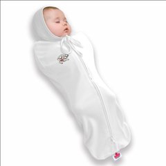 Трикотажна пелюшка-кокон на блискавці для недоношених малюків Ontario Linen Deep Sleep 1 Summer+, ART-0000200, 0-3 міс (56-62 см), 0-3 міс