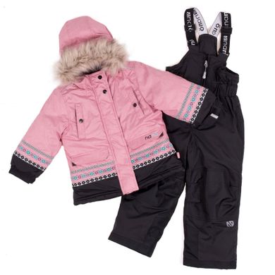 Комплект зимовий (куртка і напівкомбінезон) NANO, F18 M 252 Vintage Pink, 2 роки (89 см), 2 роки (92 см)