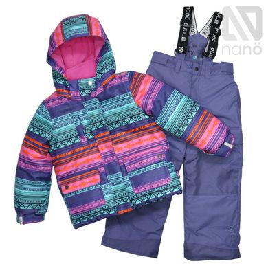 Комплект: куртка и полукомбинезон NANO, F14 M 276 Phlox Pink, 6+ лет (124 см), 7 лет (122 см)