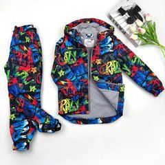 Комплект на микрофлисе Marakas Графити Mar-1SET-FL-P-02-12243, 4 года (104 см), 4 года (104 см)